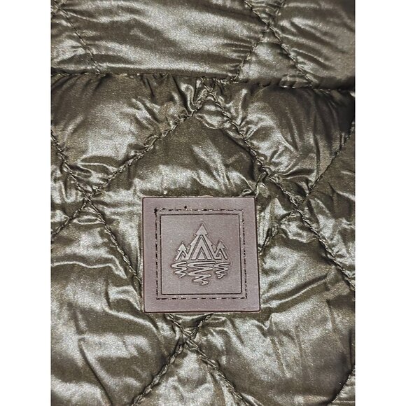 NWD Rainforest Women’s Brown Polyester Thermoluxe Puffer Jacket Size Small 1753 - Picture 11 of 14